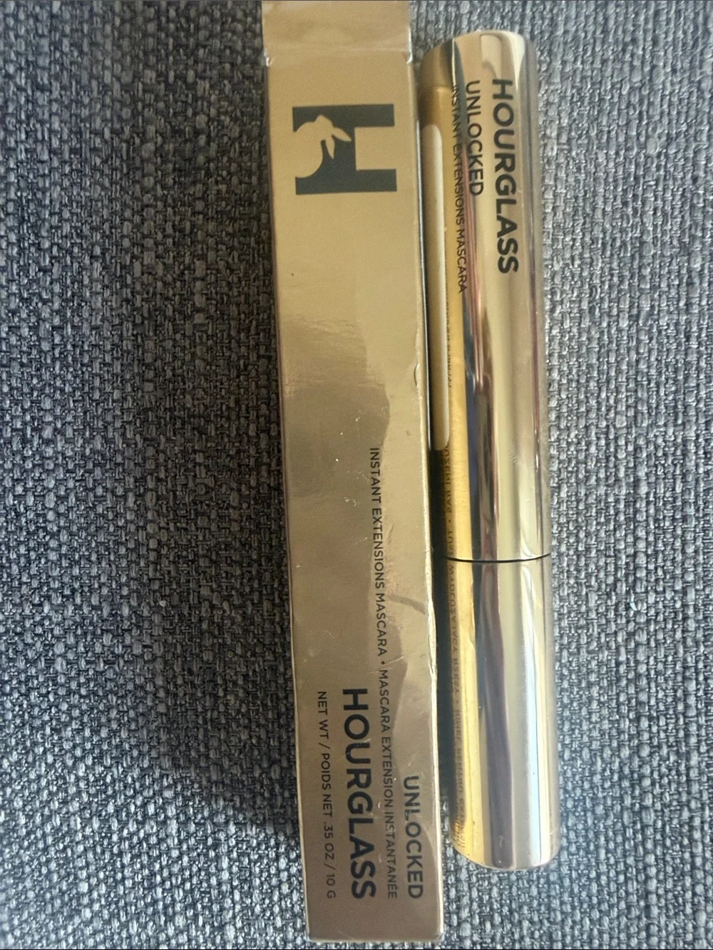 Hourglass Unlocked Lengthening Tubing Mascara in Espresso